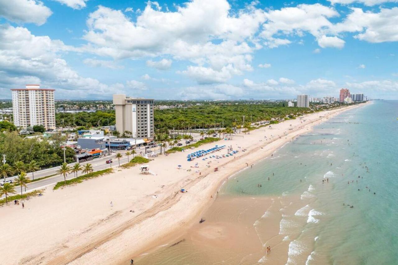 The Purple Pelican Beachfront With Ocean Balcony Unit 3 Форт-Лодердейл Екстер'єр фото