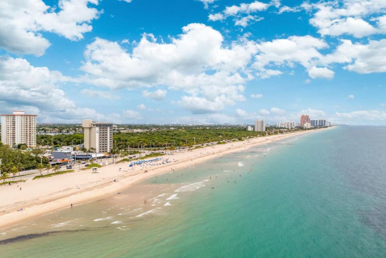 The Purple Pelican Beachfront With Ocean Balcony Unit 3 Форт-Лодердейл Екстер'єр фото