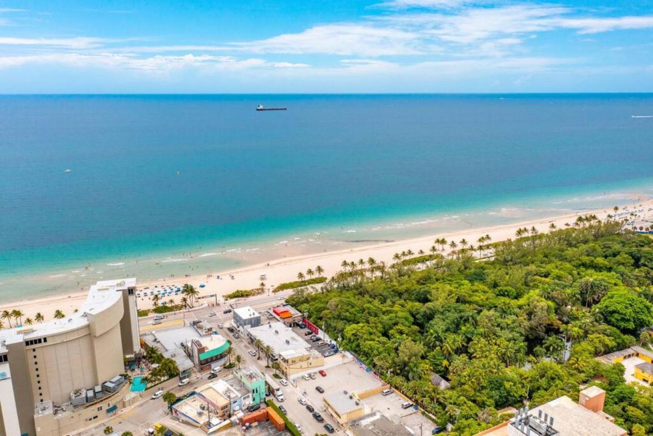 The Purple Pelican Beachfront With Ocean Balcony Unit 3 Форт-Лодердейл Екстер'єр фото