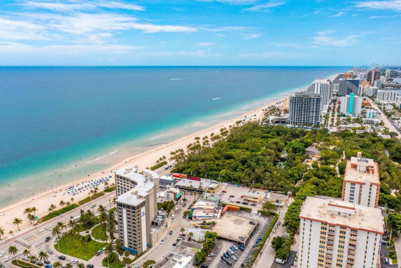 The Purple Pelican Beachfront With Ocean Balcony Unit 3 Форт-Лодердейл Екстер'єр фото